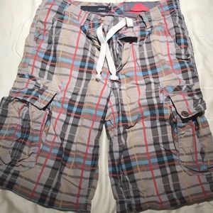 Union plaid size 34 shorts